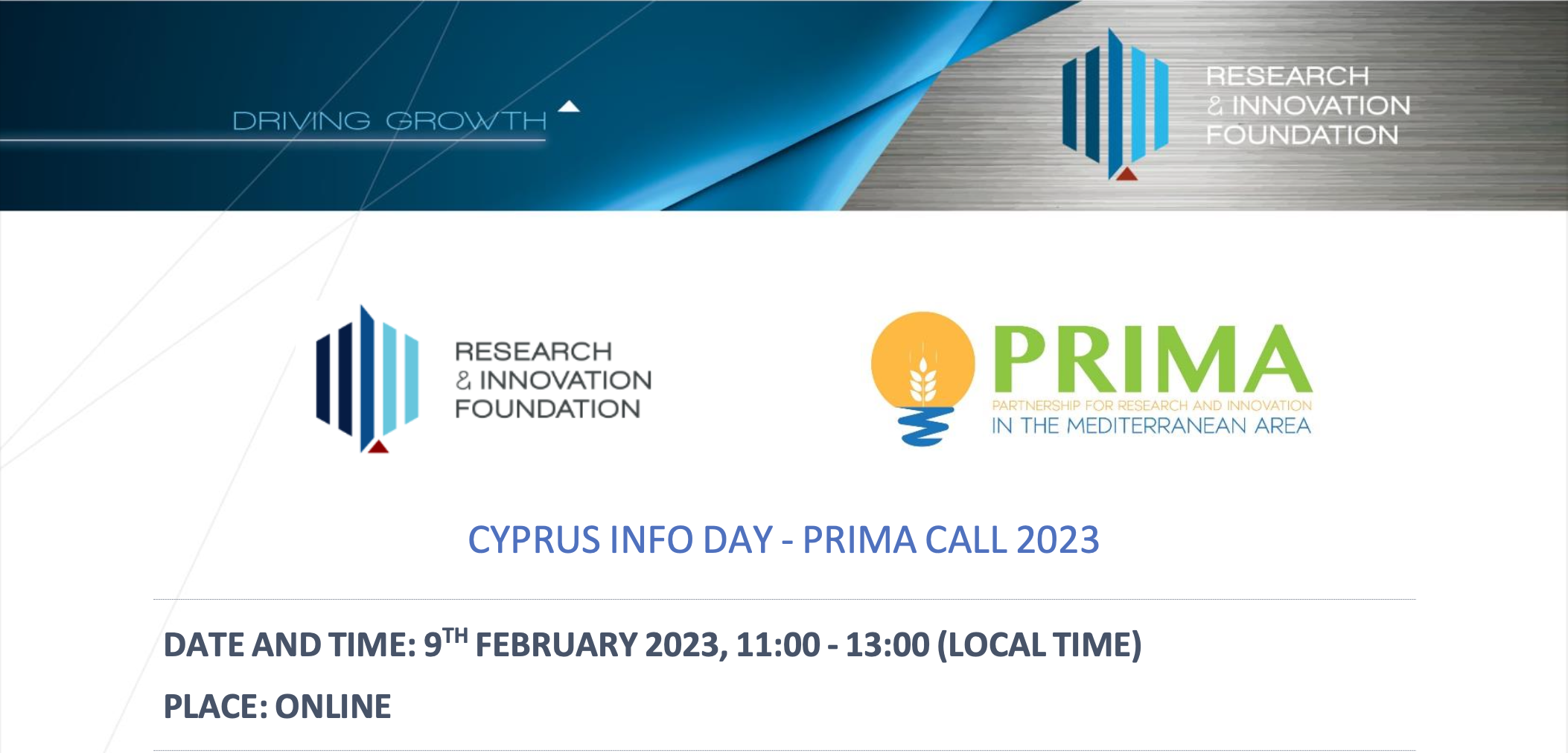 AGREEMAR presented by the Cypriot partners at the Cyprus Info Day – PRIMA 2023 event
